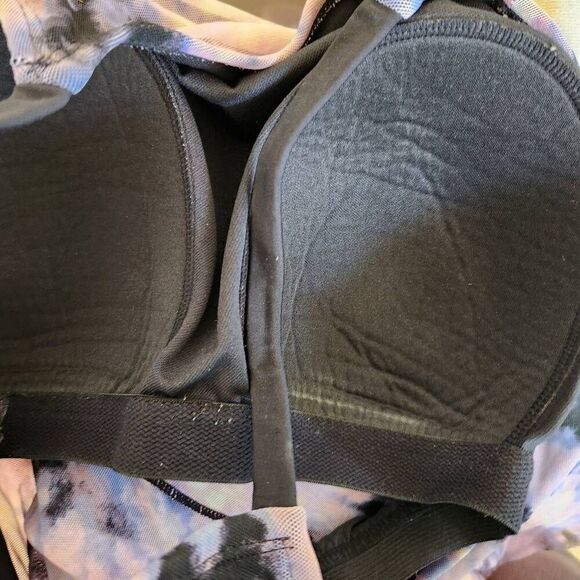 Ava & Viv purple swim cover up shirt padded plus size 14W - Picture 6 of 6